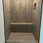 Tile shower