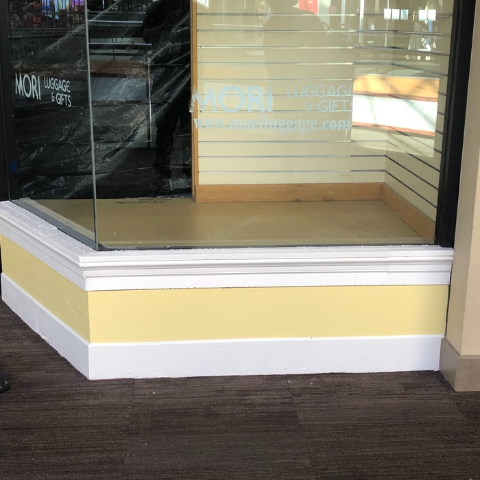 Mall Store Front Repaint