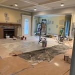 Interior painting.
