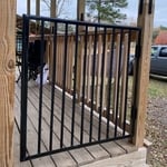 Front porch gates