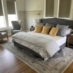 beautiful bedroom in a Sunflower Resort home