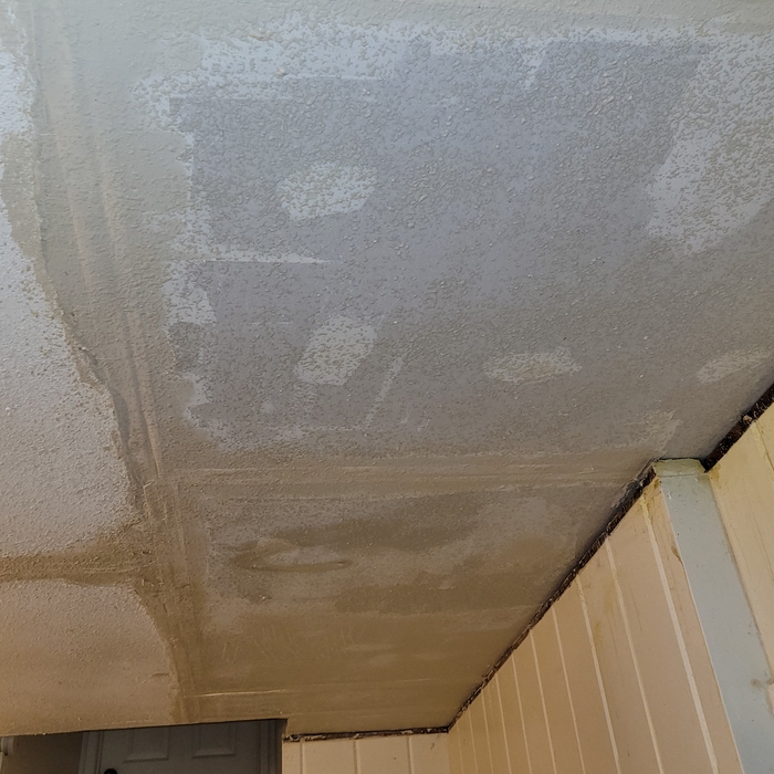 Repaired the drywall from the main hallway