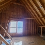 We created new walls, drywall, HVAC and carpet for the new office space.