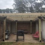 Pergola with Polycarbonate roof