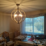 Dining room chandelier