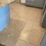 Flooring replacement with tile