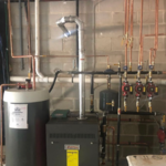 Hot Water Heating System With Indirect Water Heater