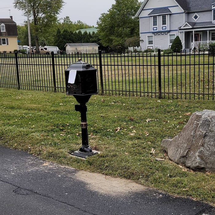 Mailbox installation