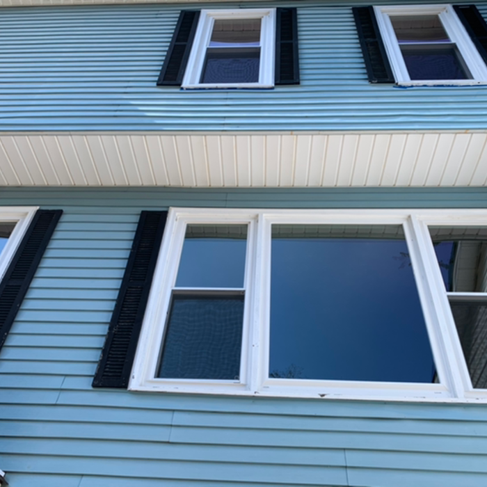 All windows in the house are replaced and finished