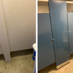 Before and after of partitions.