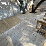 Cedar Deck Installation