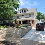 Natural Stone Retaining Wall