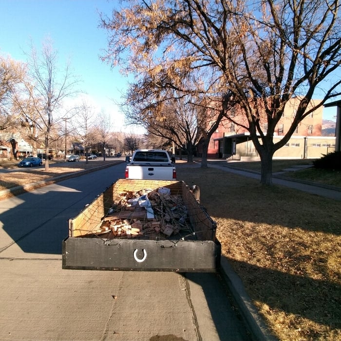 Construction debris removal