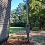 Mobile Home Service Entrance