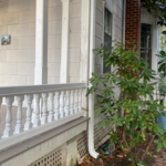 Railing that was repaired