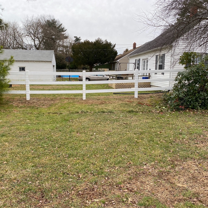New fence