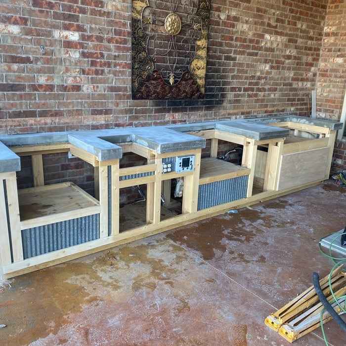 Outdoor kitchen