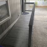 Wheel Chair Ramp Frame and Paint