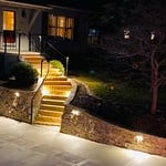 Custom Limestone Retaining Wall/Driveway/Limestone Steps