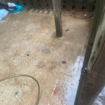 Pressure Washing Back Porch