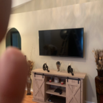 TV Mount and Wire Concealing Project