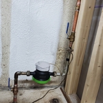 Removal of broken gate valves and replaced with lever handle full port sweat valves. Well done...