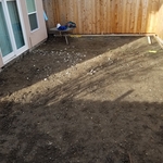 Before rebar and pour