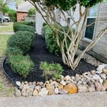 Removing Mulch & Installed new Mulch