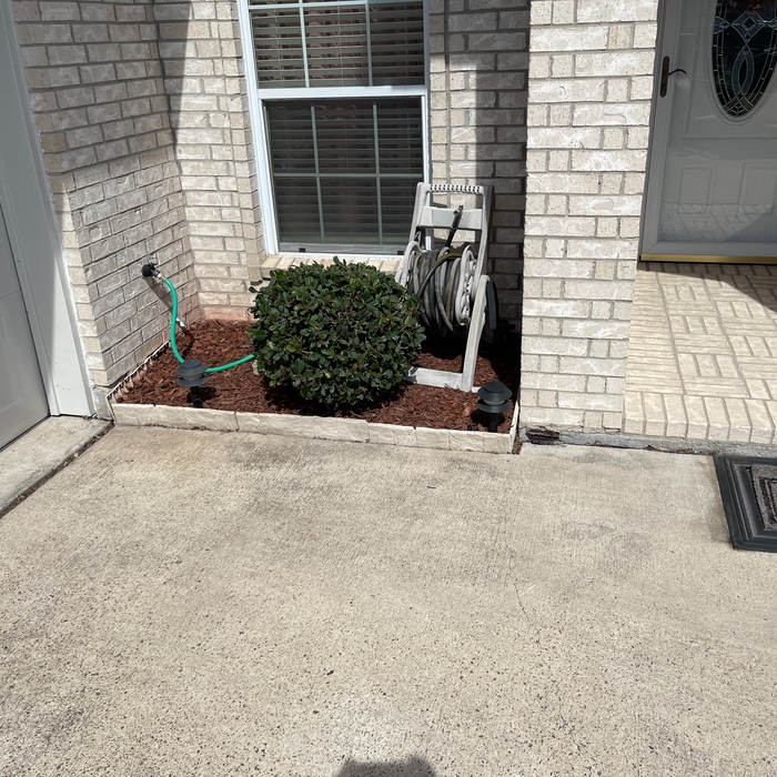 Front yard landscaping