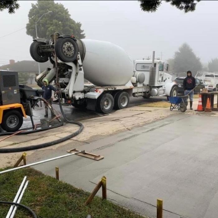 Driveway installation