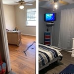 Left- Beginning
Right- End Result