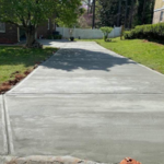 Driveway finish