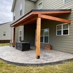 Cedar Look Patio Cover