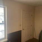 Wood removal and painting