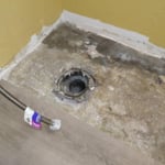 breaking cement