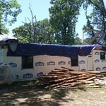 Replacing raftors and decking