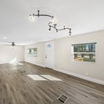 Paint, floors, bar, light fixtures, doors, windows, trim, base boards, hvac