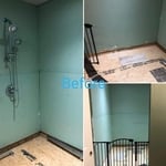 Bathroom tile job