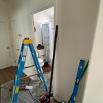 During removal of old door