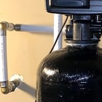 Customer provided Fleck 5600 with carbon filter