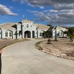 Landscape/irrigation installation