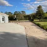Landscape/irrigation installation