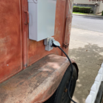 I have experience wiring food trucks and trailers, like this job I did last year. I added an electrical sub-panel in new circuits to this espresso food trailer. I ran new conduit and metal boxes.