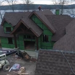 Beautiful new roof installed on this custom timber build. Not a roof too big or too small for us to handle!