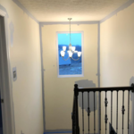This house included cabinets. New construction full house repaint including the bedrooms.