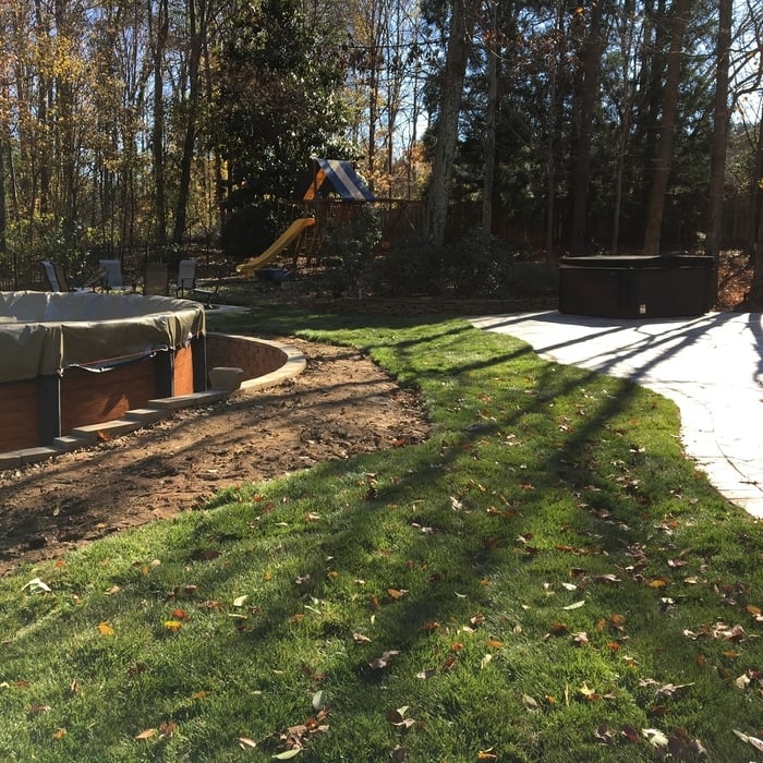 Sod installation