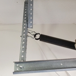 Safety cable installation.