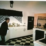 Old Kitchen-A New Addition & Step down Dining Room