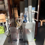 New system installed without having to move a/c coil or change it.