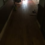 Carpet to hardwood floor